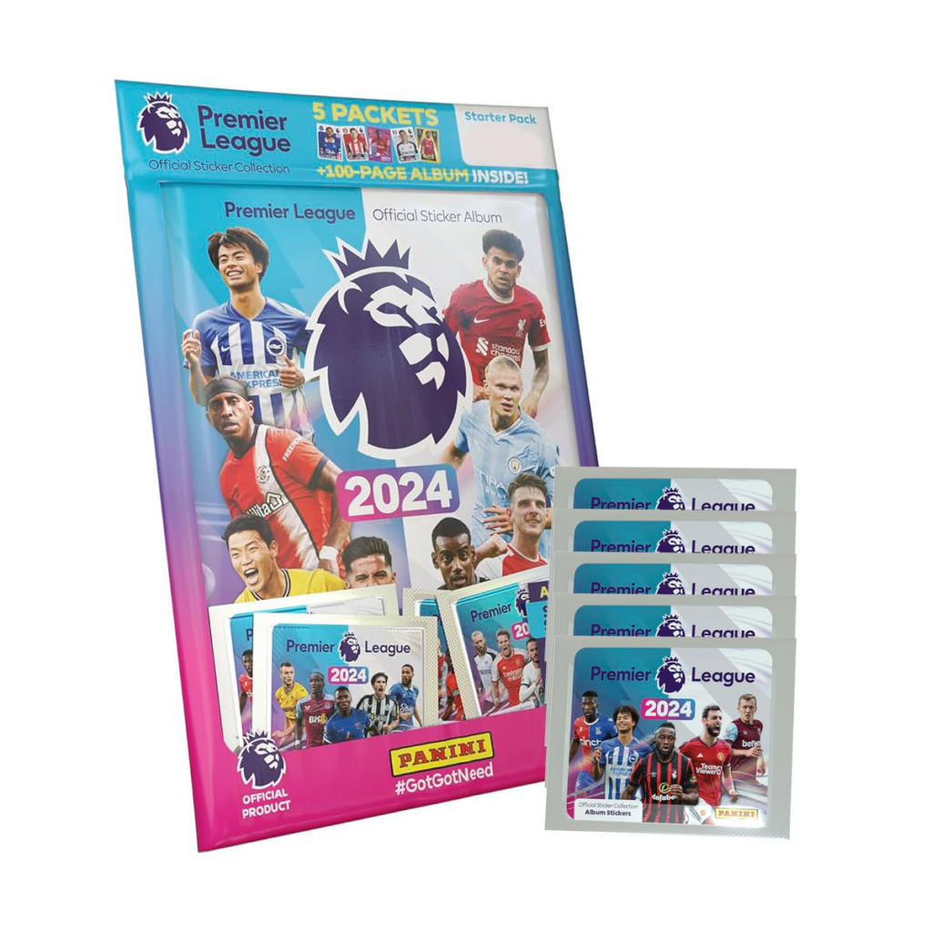 Pl Sticker Panini Sticker 2024 Starter Pack Premier League – GameOn!Ottawa