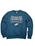 NFL Crew Neck Sweater '47 Brush By Headline Eagles
