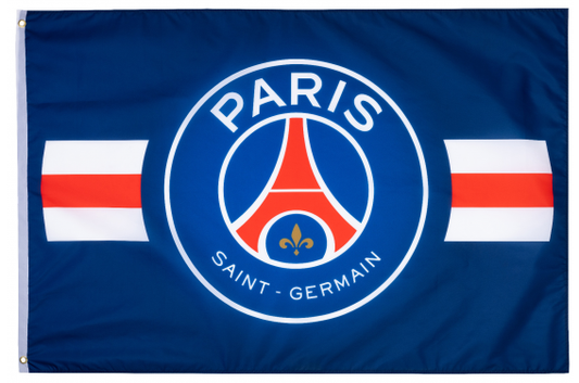 Ligue 1 Flag 3x5 Big Logo PSG