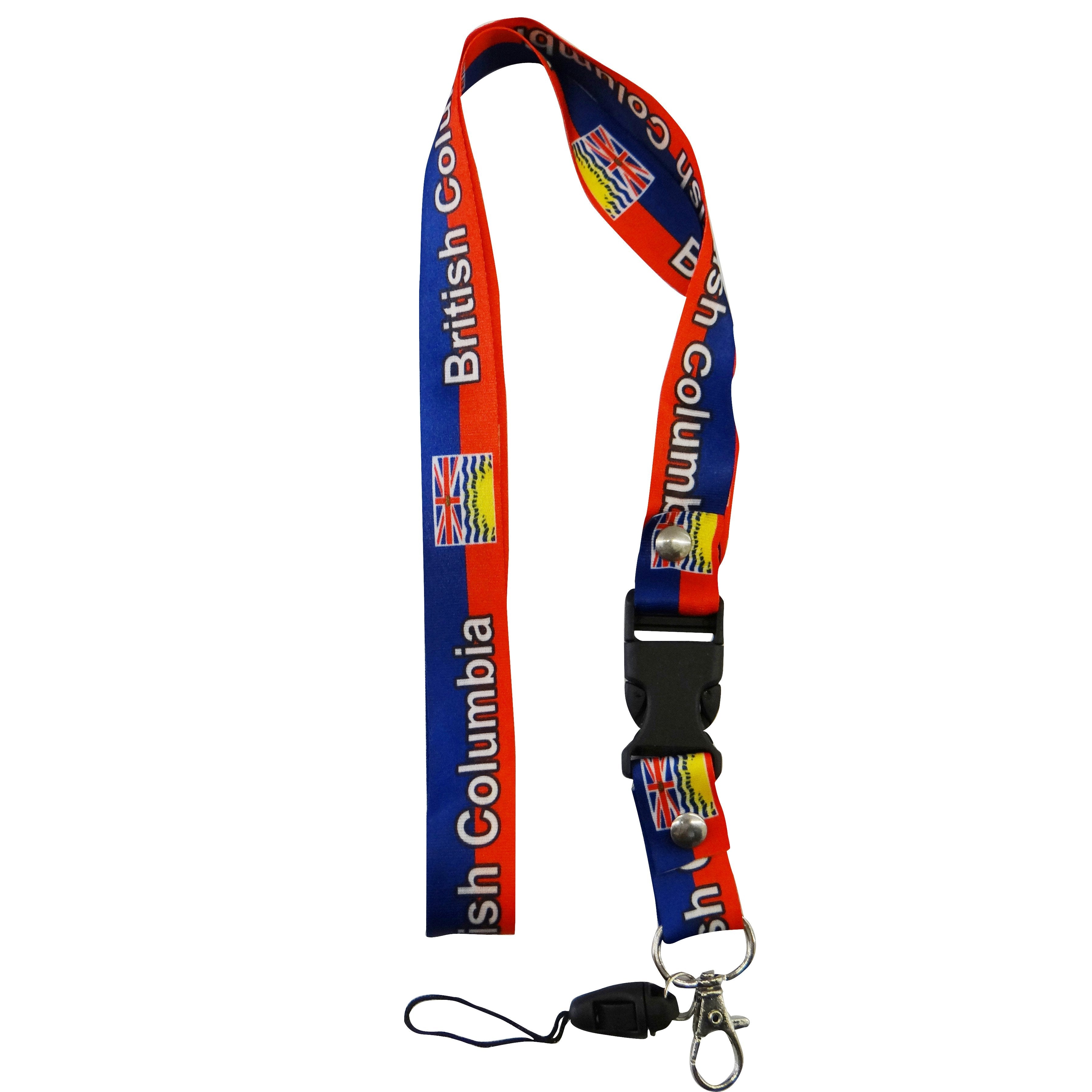 Provincial Lanyard British Columbia – GameOn!Ottawa