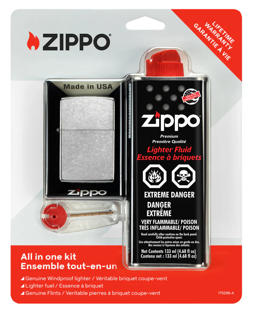 Zippo Lighter Zippo All In One Kit