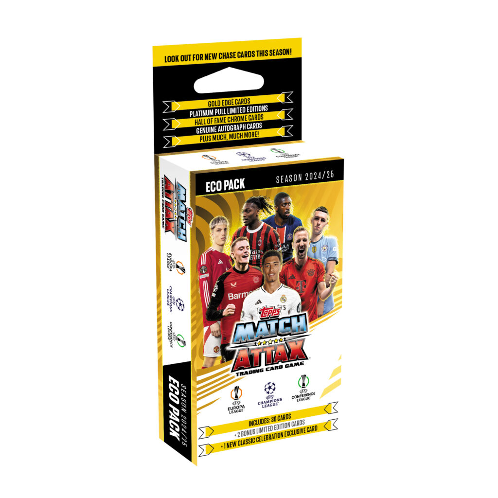 Topps Match Attax EXTRA Champions League Trading Cards 2024-25 (Eco Pack)