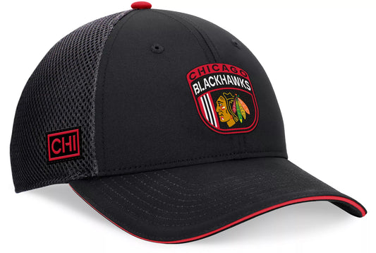 NHL Hat Structured Adjustable Draft 2024 Blackhawks