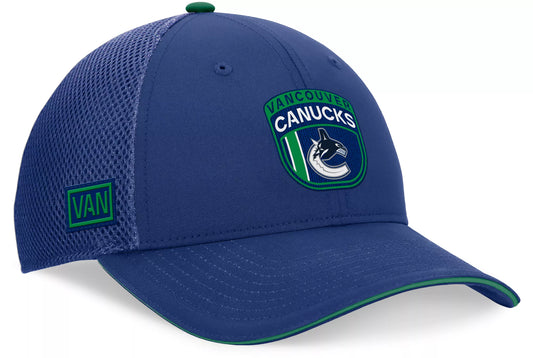 NHL Hat Structured Adjustable Draft 2024 Canucks