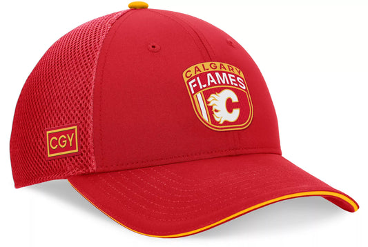 NHL Hat Structured Adjustable Draft 2024 Flames