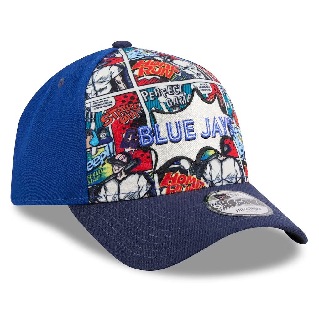 MLB Youth Hat 940 A-Frame Players Weekend Comic Game Blue Jays