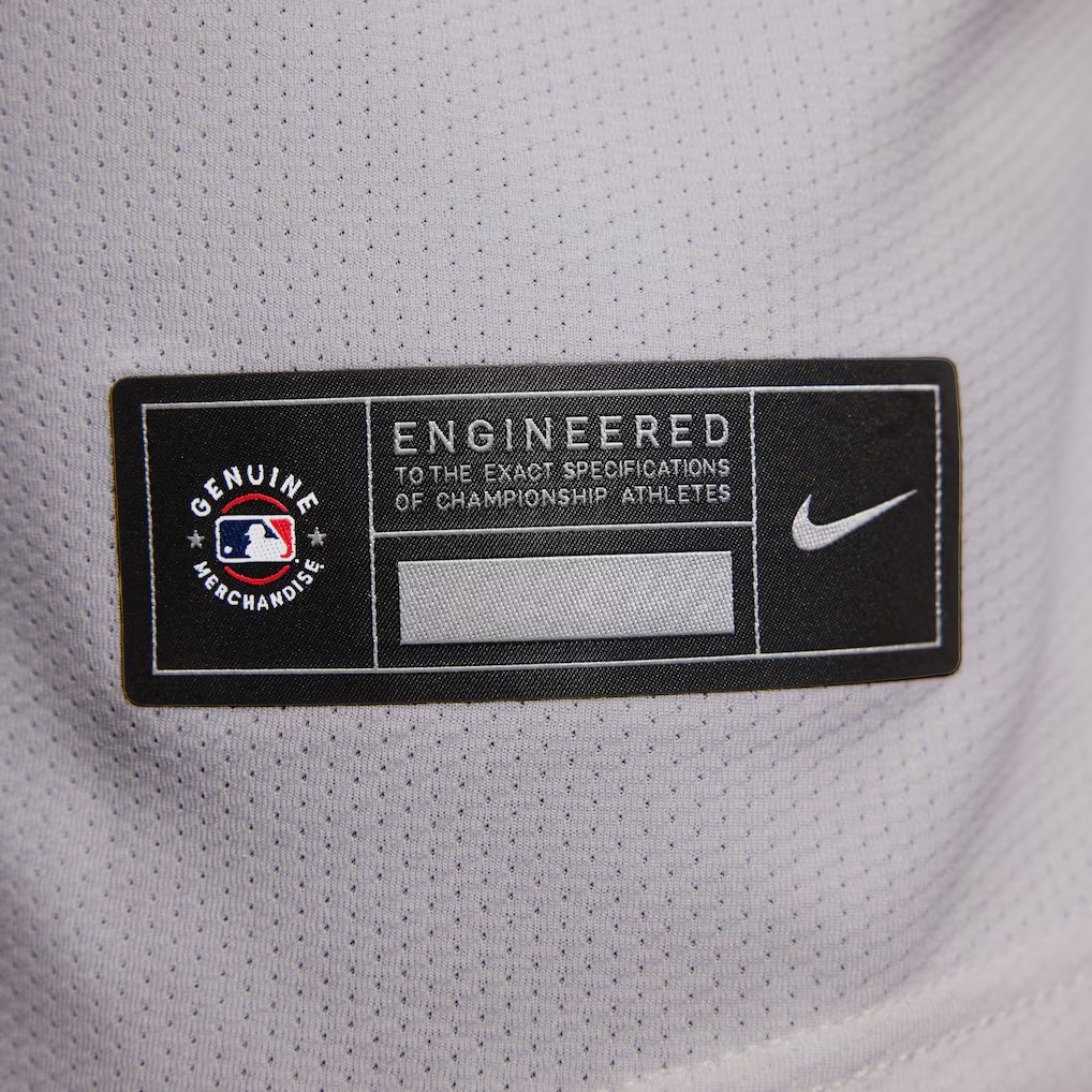 MLB Limited Jersey Blank Road Gray Orioles