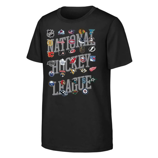 NHL Youth T-Shirt All Teams Logo