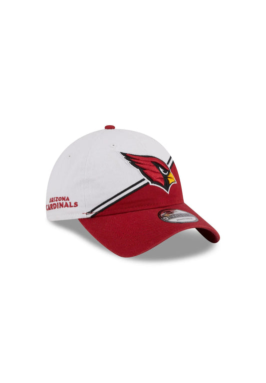 Arizona Cardinals Hat - Red NFL 22 Sideline Ink Snapback - New Era