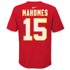 NFL Toddler Player T-Shirt Name And Number Patrick Mahomes Chiefs