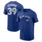 MLB Player T-Shirt Name And Number Home Trey Yesavage Blue Jays