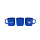 MLB Coffee Mug Camp Enamel Finish 14oz With Gift Box Blue Jays