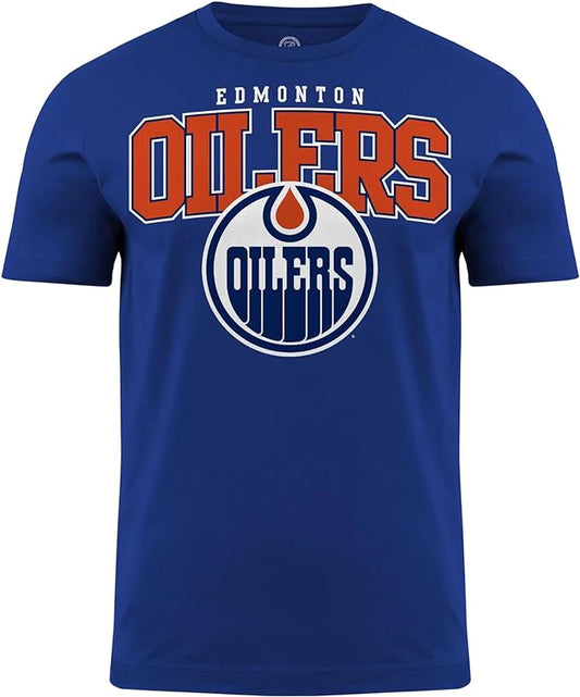 NHL T-Shirt Back To Basics Oilers