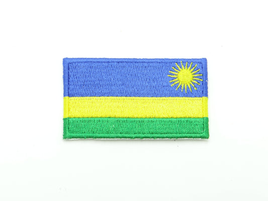 Country Patch Flag Rwanda