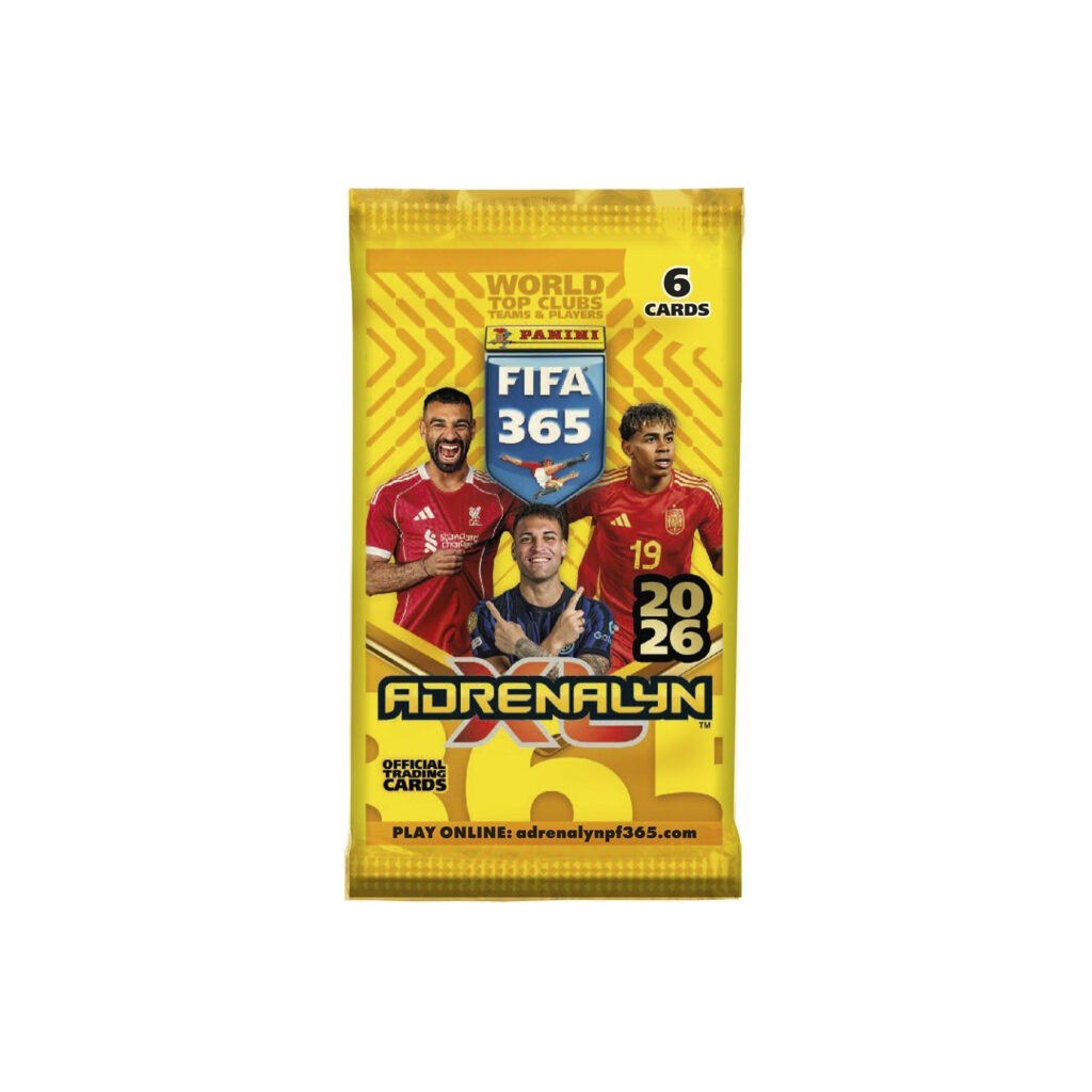 Panini Adrenalyn XL 2026 FIFA 365 Trading Cards (Single Pack)