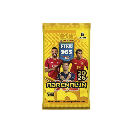 Panini Adrenalyn XL FIFA 365 2026 Trading Cards (Single Pack)