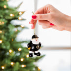 NHL Ornament Coach Santa Bruins