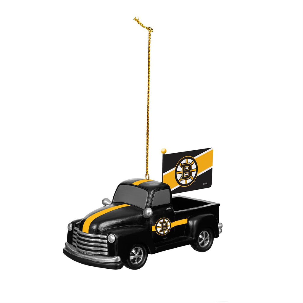 NHL Ornament Rally Truck Bruins