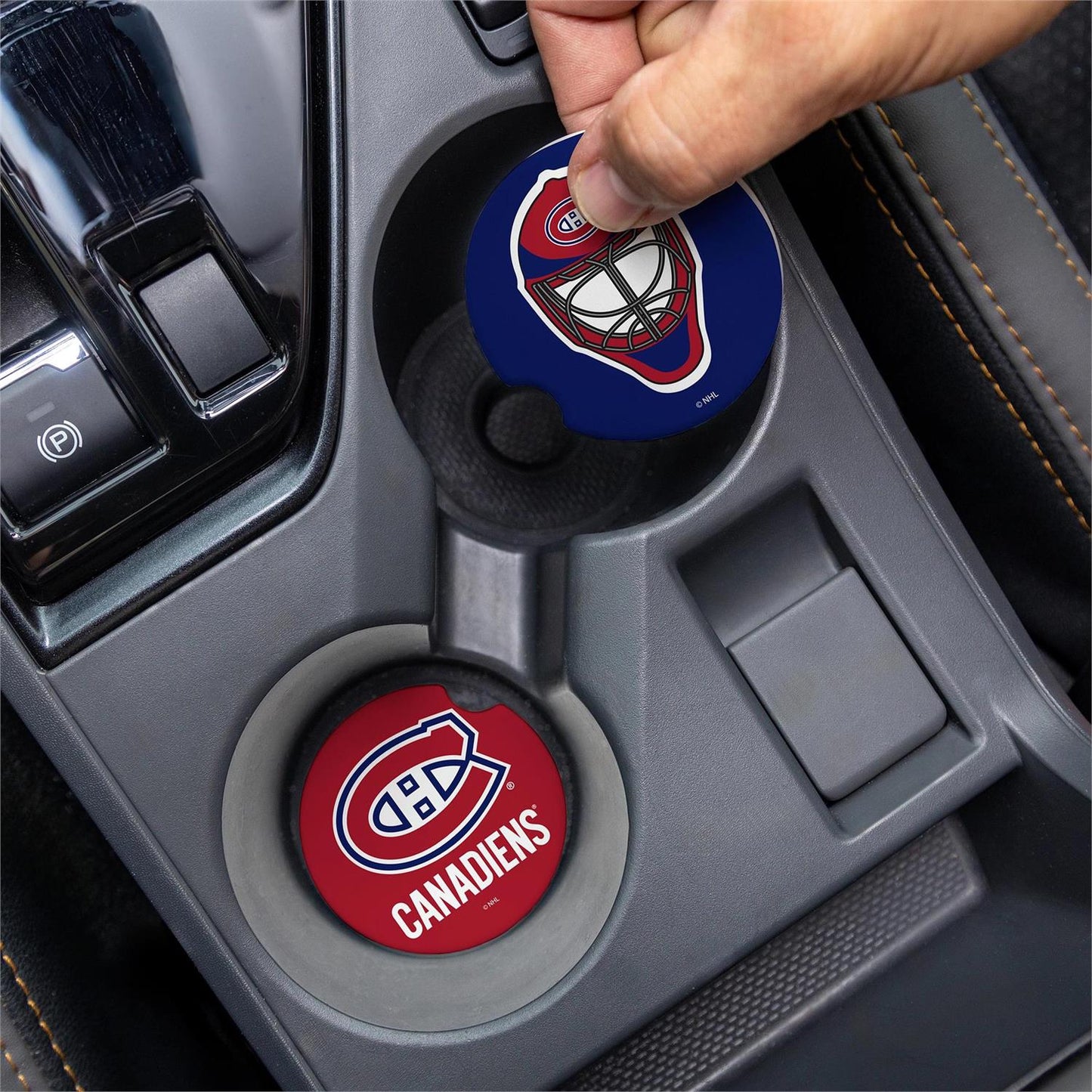 NHL Car Coaster Set Canadiens