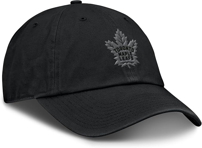 NHL Hat Authentic Pro Unstructured Road Black 2026 Maple Leafs