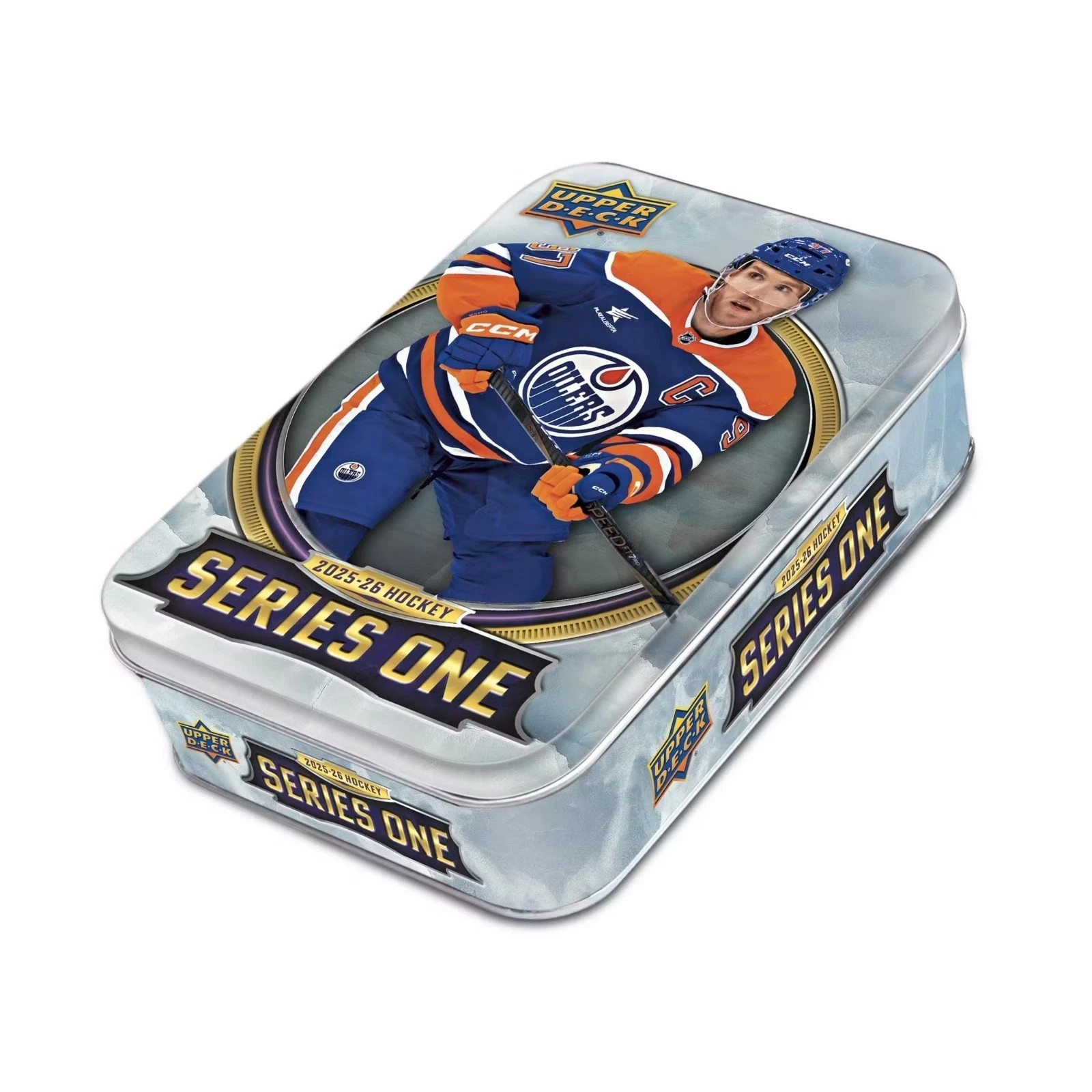 NHL Hockey Cards Series One Upper Deck 2025-26 Tin