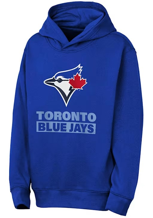MLB Youth Hoodie Back to Basics Blue Jays