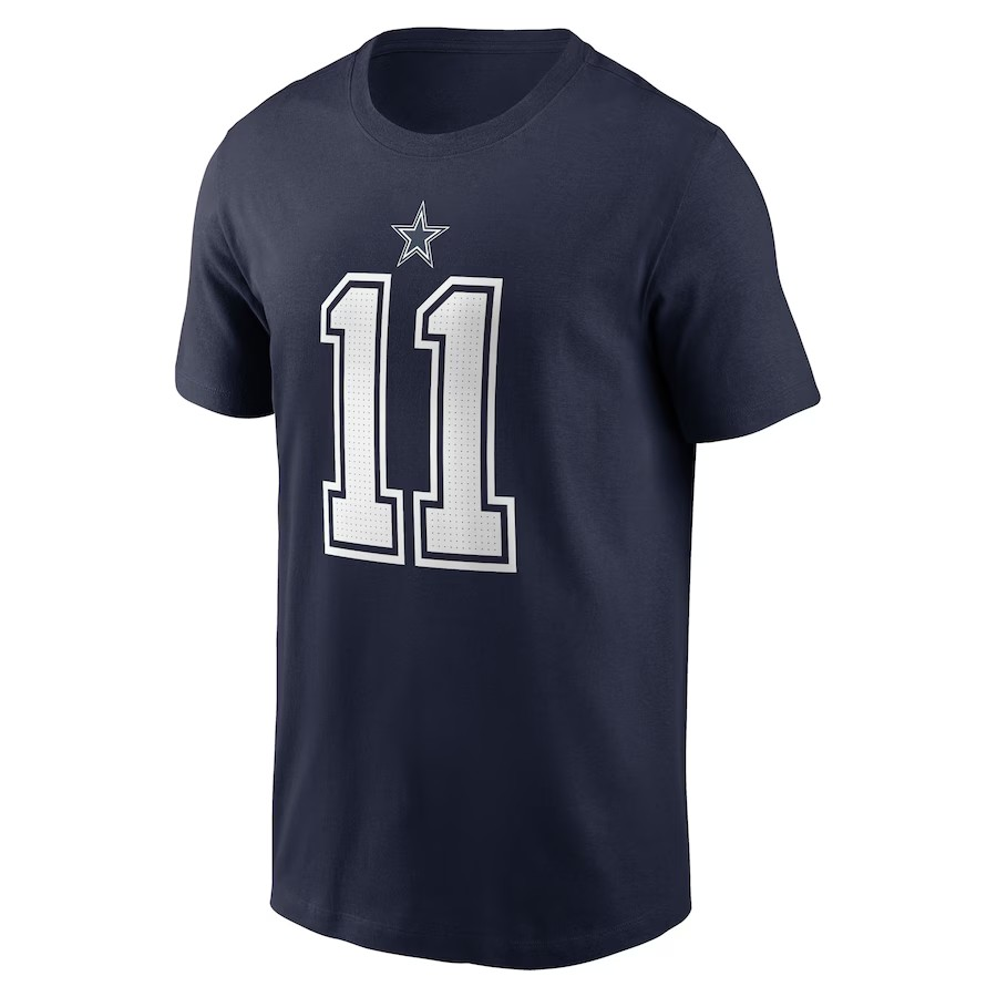 NFL Player T-Shirt Name And Number Micah Parsons Cowboys