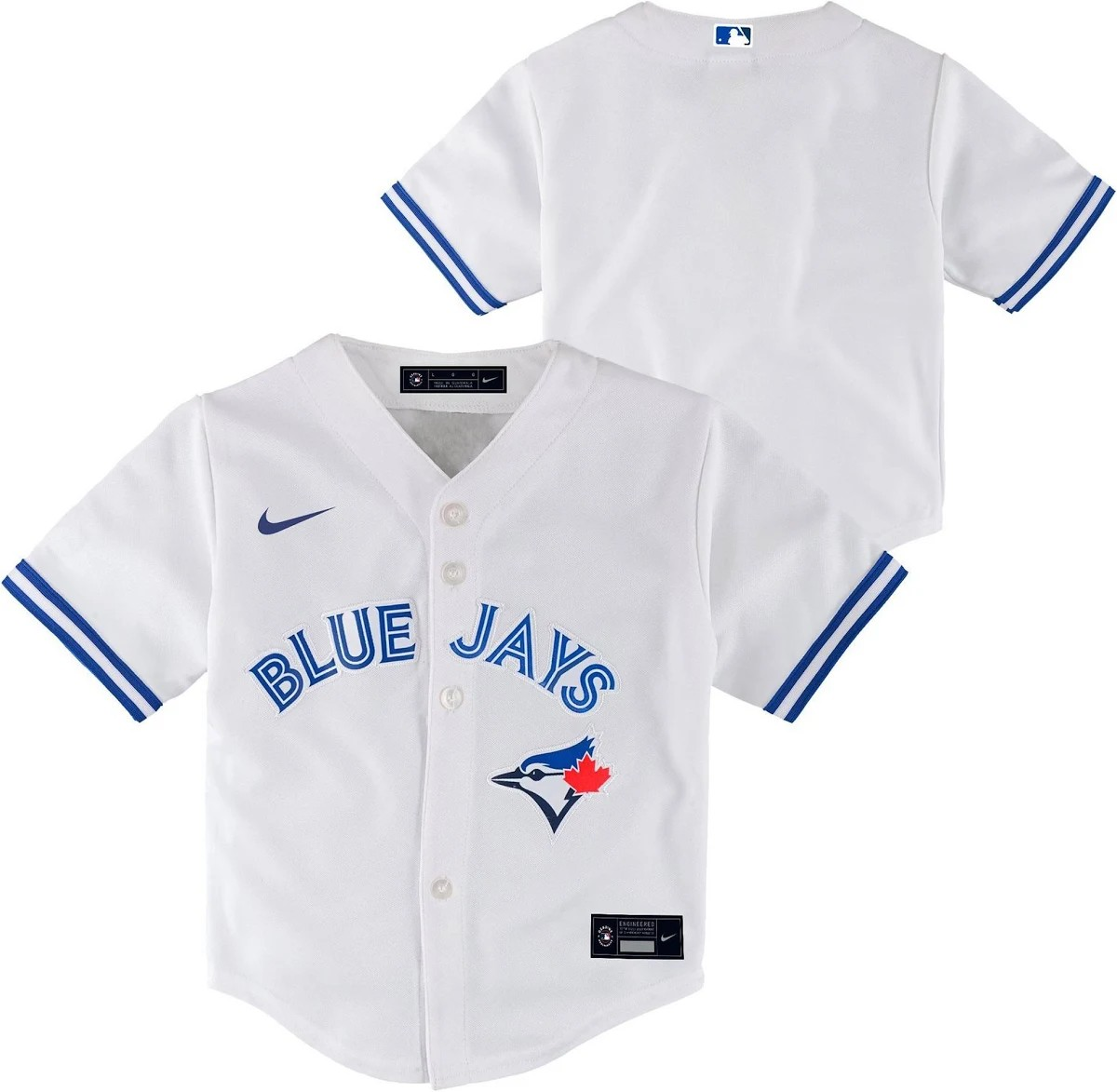 MLB Toddler Blank Replica Jersey Home Blue Jays