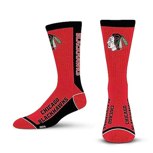 NHL Socks MVP Blackhawks Large 10-13