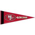 NFL Mini Pennant 49ers (w/Border)