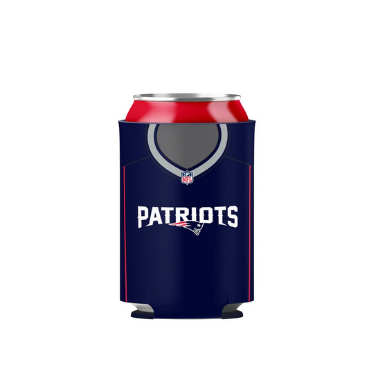 NFL Reversable Neoprene Can Cooler Patriots