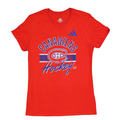 NHL Ladies Adidas Tri-Blend Distressed Canadiens