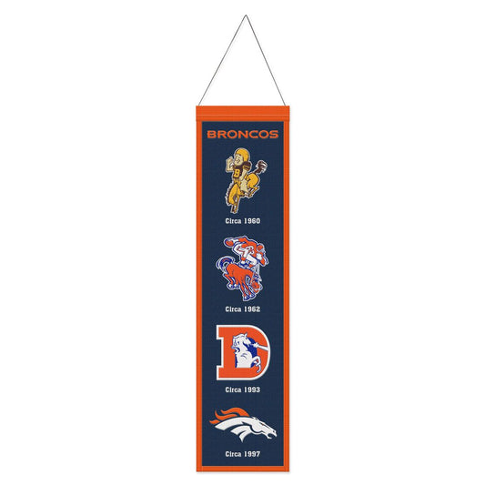 NFL Heritage Banner Broncos