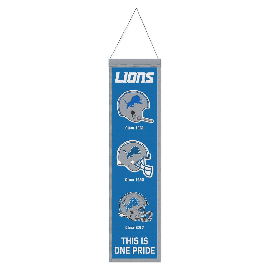 NFL Heritage Banner Lions