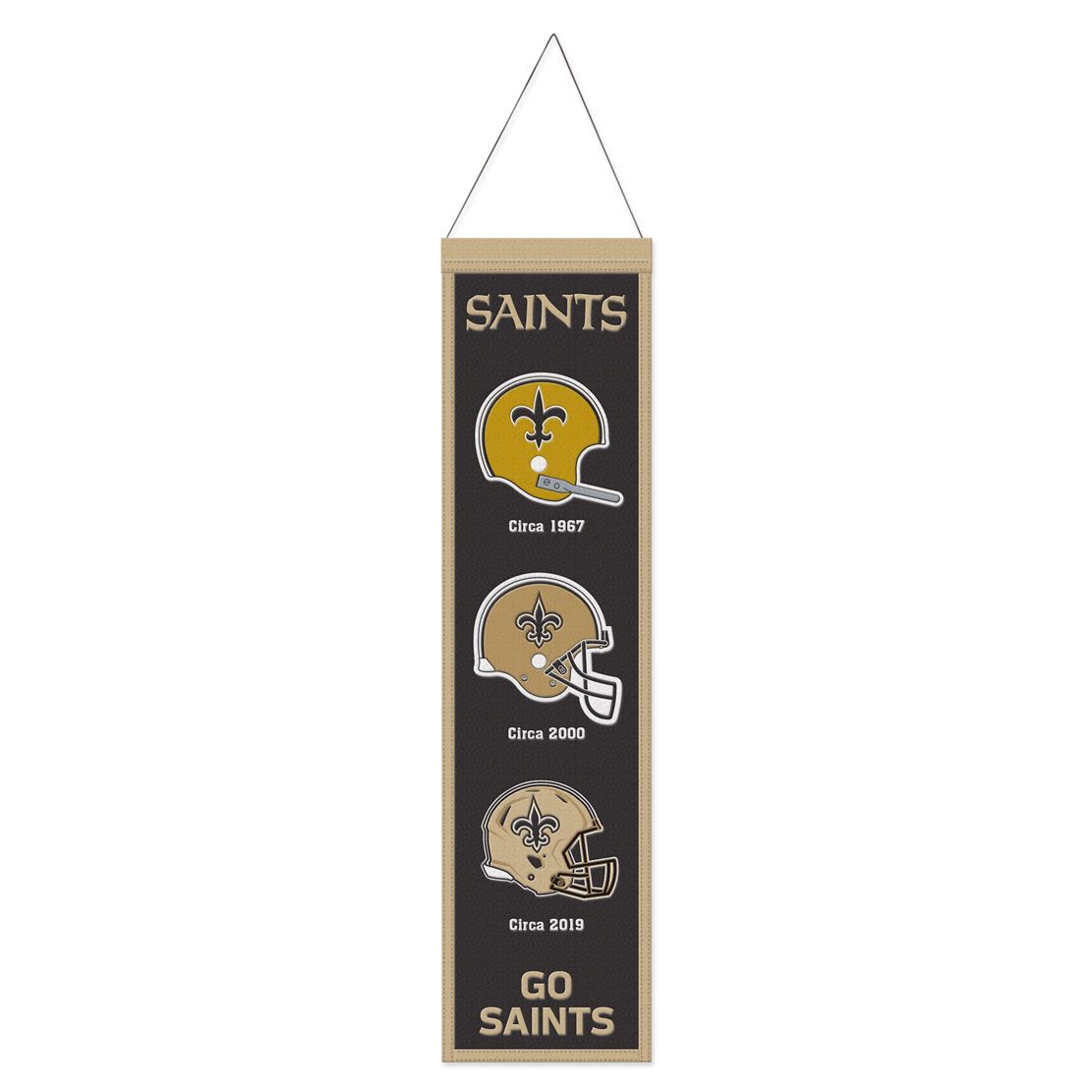 NFL Heritage Banner Saints