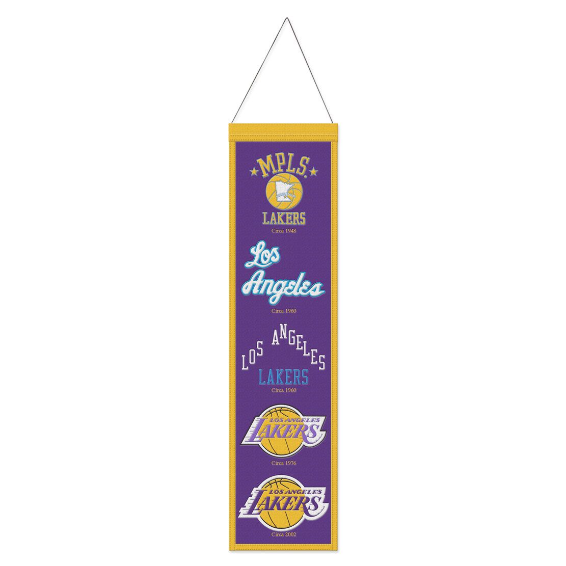 NBA Heritage Banner Lakers