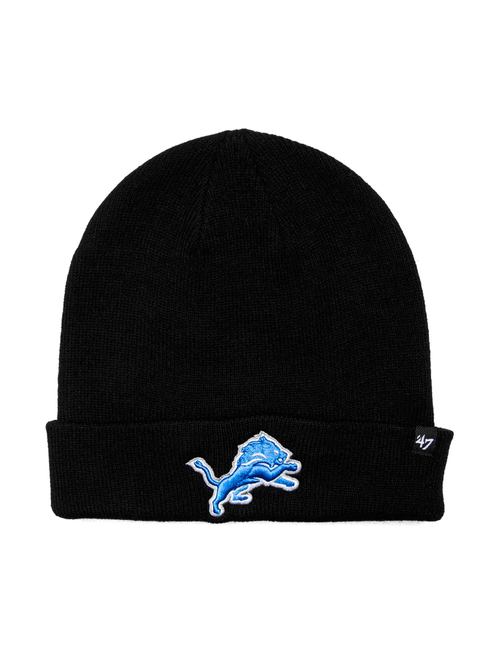 NFL Knit Hat '47 Raised Cuff Lions
