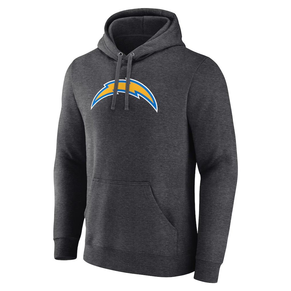 NFL Hoodie Charcoal Primary Logo Chargers