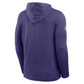 NFL Dri-FIT Long Sleeve Hoodie 2025 Sideline Pure Fury Ravens