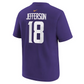 NFL Youth Player T-Shirt Name And Number Justin Jefferson Vikings