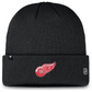 NHL Knit Hat Authentic Pro Cuffed Wordmark Beanie Rink Road 2025 Red Wings