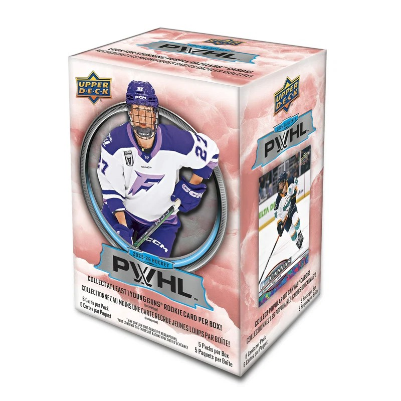 PWHL Trading Cards 2025-2026 Upper Deck Blaster Box