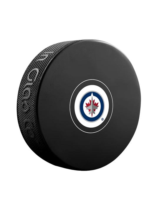 NHL Puck Autograph Jets