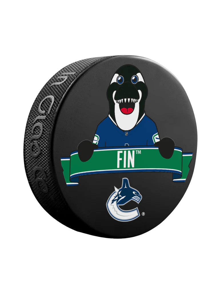 NHL Puck Mascot Canucks