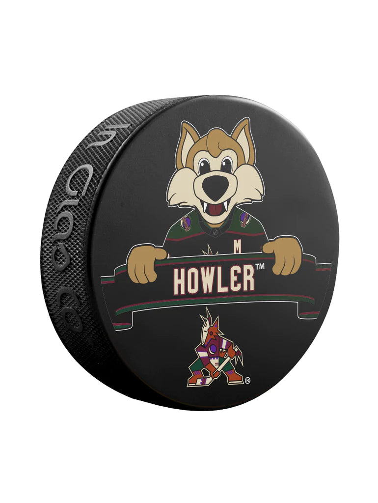 NHL Puck Mascot Coyotes