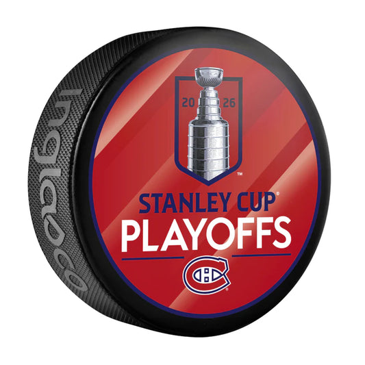 NHL Puck Greetings From Canadiens Stanley Cup Playoffs 2026
