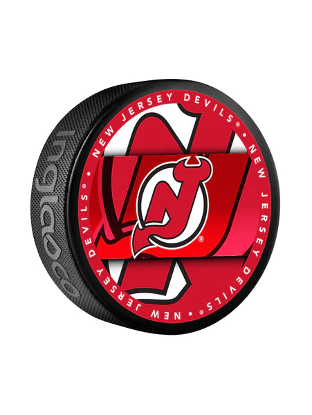 NHL Puck Souvenir Collector Medallion Devils