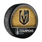 NHL Souvenir Collector Puck 2023 Stanley Cup Champions Golden Knights