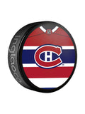 NHL Puck Souvenir Collector Jersey Canadiens