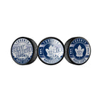 NHL Lenticular Puck Slogan Maple Leafs